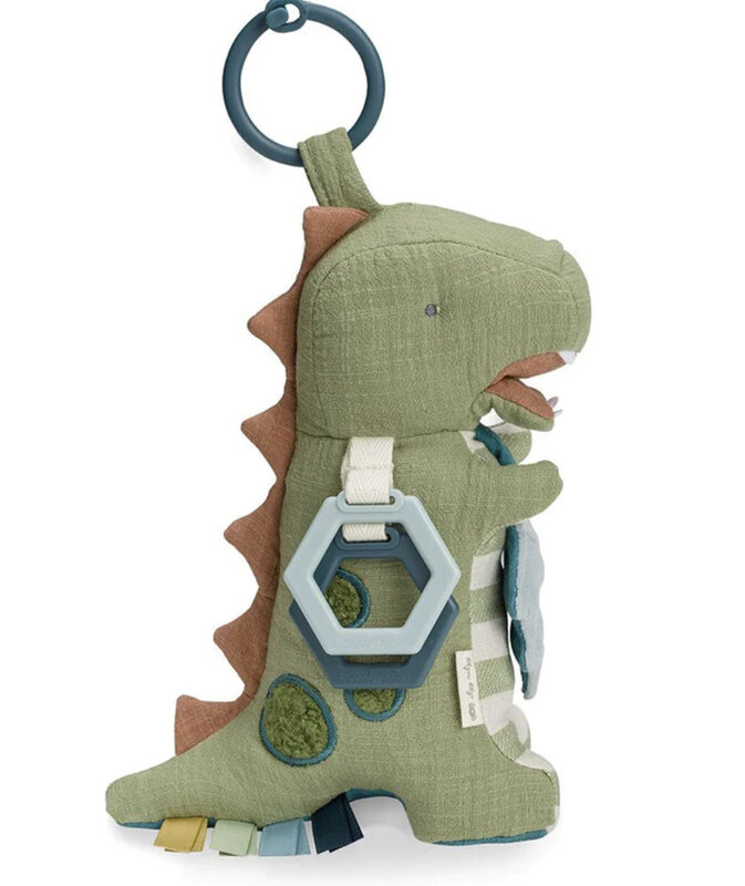 Itzy Ritzy Bitzy Bespoke Link & Love Teething Activity Toy - Dino