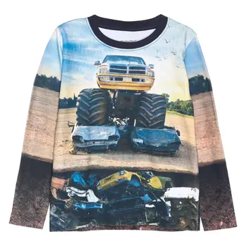 minymo T-Shirt Long Sleeves Mega Truck