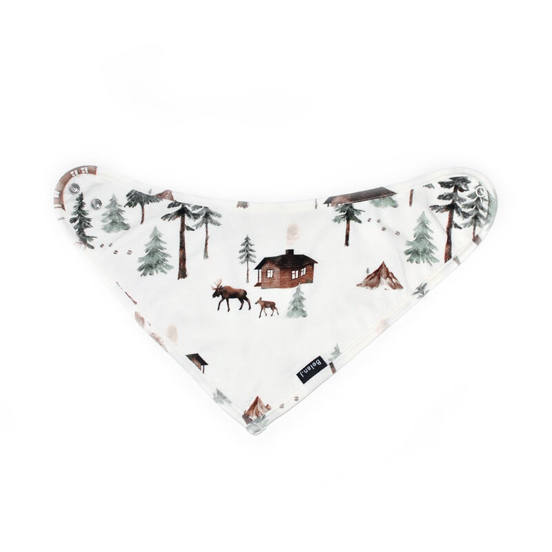 Belan . J Bandana Bib One Size - Moose