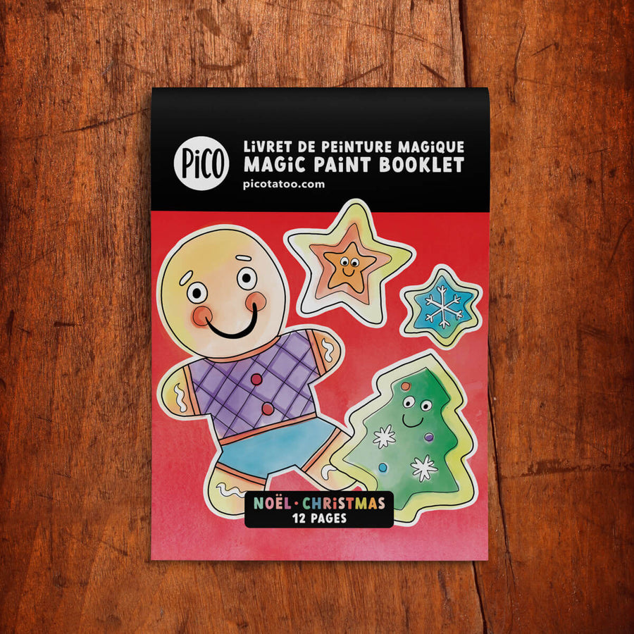 Pico Tatoo Inc Livret de peinture magique - Noël