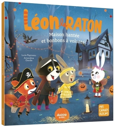Auzou Léon le Raton - Maison hantée et bonbons à volonté!