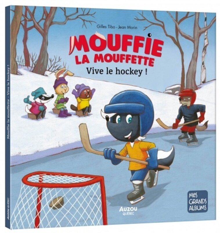 Auzou Mouffie la mouffette - Vive le hockey !