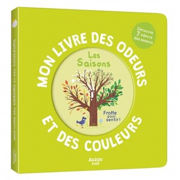 Auzou Mon livre des odeurs et des couleurs - Les Saisons