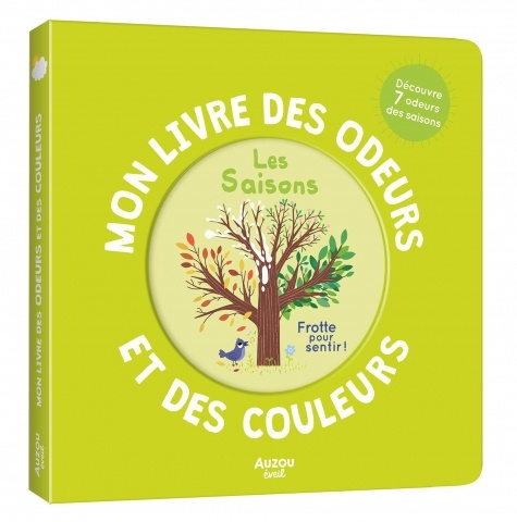 Auzou Mon livre des odeurs et des couleurs - Les Saisons