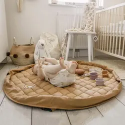 play N GO Tapis sac à jouet marron