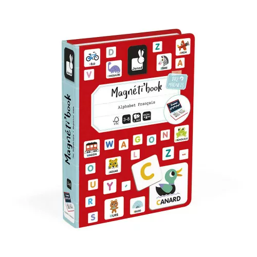 Janod Magnetibook - Alphabet Français