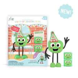 Glo Pals Personnage avec 2 Cubes lumineux - Christmas pal (édition limitée)