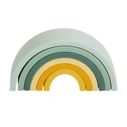 Lovely Rainbow stacking toy-Sage