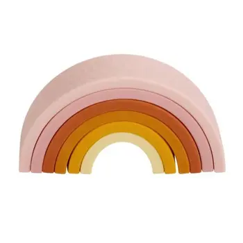 Lovely Rainbow stacking toy-Sunset