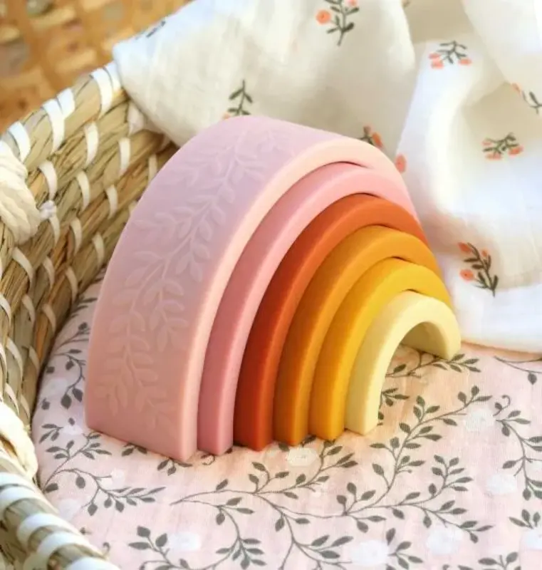 Lovely Rainbow stacking toy-Sunset