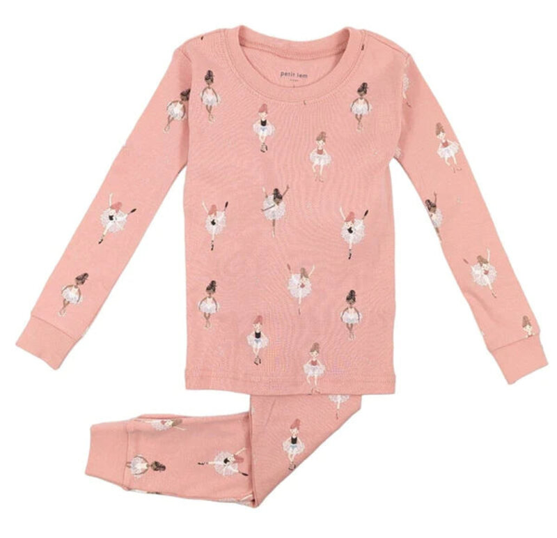 Petit Lem Pyjama set ballerinas - Pink