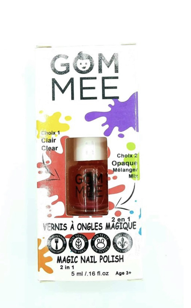 Gom-Mee Vernis magique 2 en 1 - Limonade rose 5ml