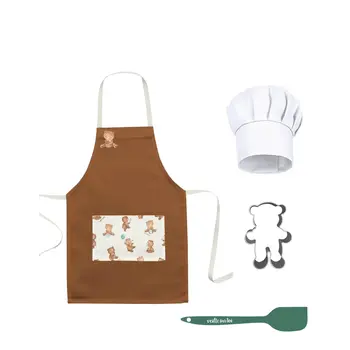 Veille Sur Toi Petit chef ensemble de cuisinier - Petit ours