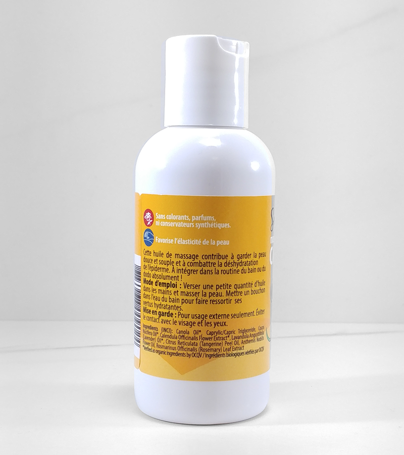 Souris Verte Huile de massage à la calendula 120ml