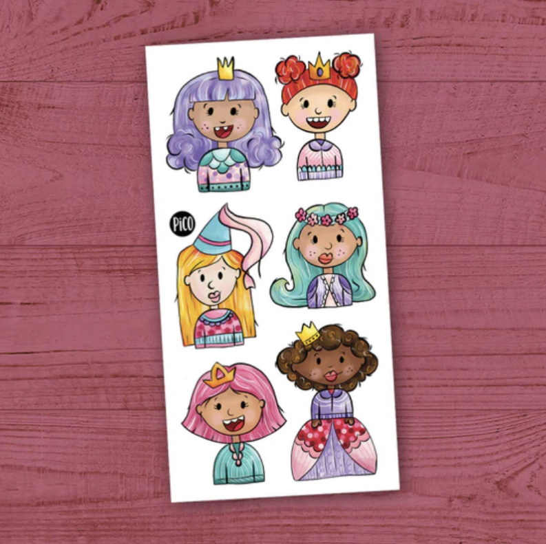 Pico Tatoo Inc Les princesses espiègles