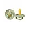 Bibs Set of 2 latex pacifiers 6-18M - Sage