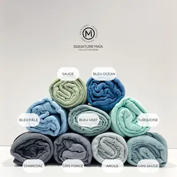 Institut Maia Couverture à emmailloter Maïa - Charcoal