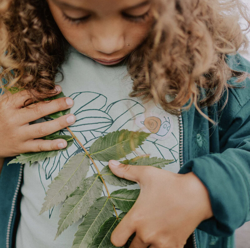 Souris Mini GREEN SHORT SLEEVES T-SHIRT WITH PRINT