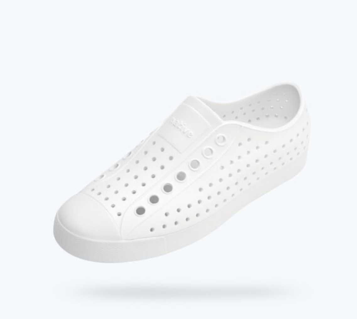 Native Soulier Jefferson Adulte - Shell white / Shell white