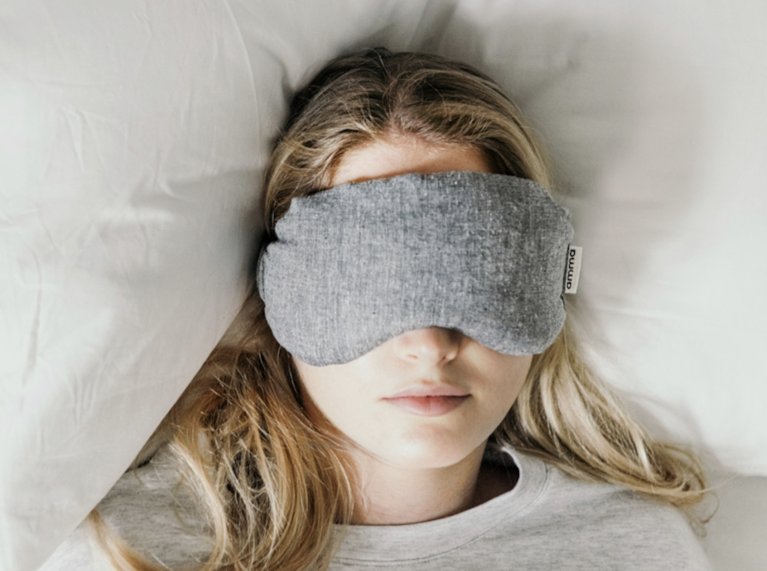 Amma Therapie Masque thérapeutique à la lavande - Jasmin (gris)