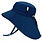 Jan&Jul Kids water repellant adventure hats - Navy with navy trim