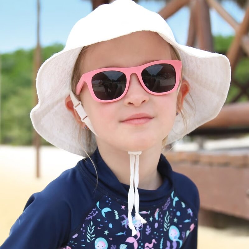Jan&Jul Kids urban polarized sunglasses - Peachy pink