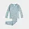 Petit Lem Ensemble pyjama bleu clair à imprimé de motorinos pour bébé
