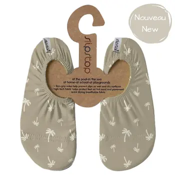 slipstop Kids water shoesPalms Sand - Soft beige palms on a sand background - UPS 50+