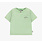 Souris Mini T-shirt à manches courtes vert avec poche en coton