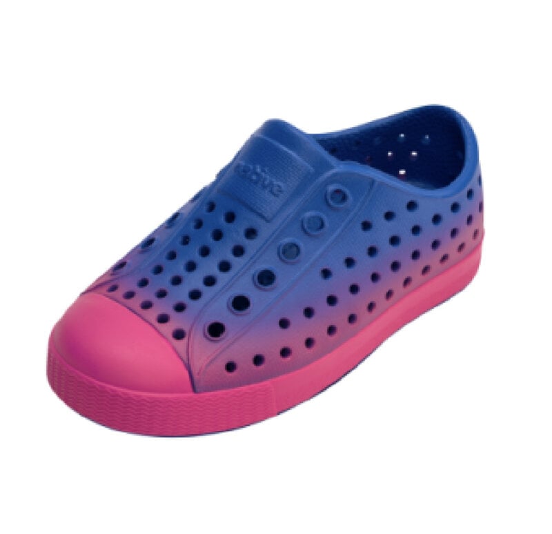 Native Jefferson shoes Child (11-13) - Adventure blue/Radberry pink/Adventure radberry ombre