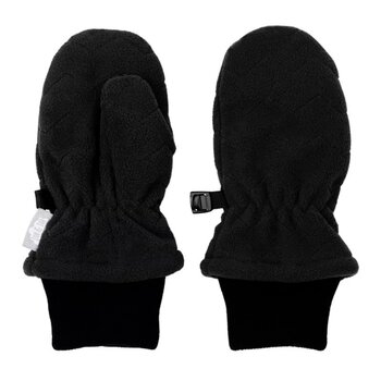 Jan&Jul Kids Fleece Mittens - Black