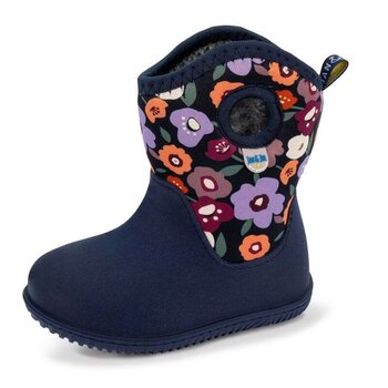 Jan&Jul Kids Lite Waterproof Boots - winter flowers
