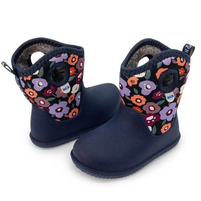Jan&Jul Kids Lite Waterproof Boots - winter flowers