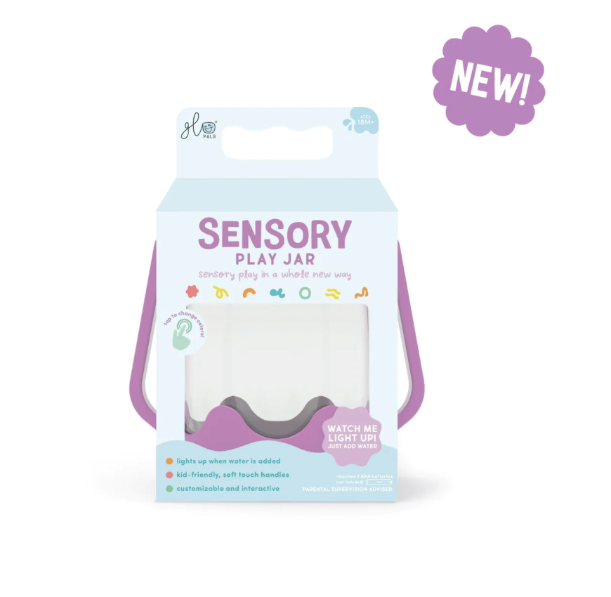 Glo Pals Sensory play jar  Glo Pals - Purple