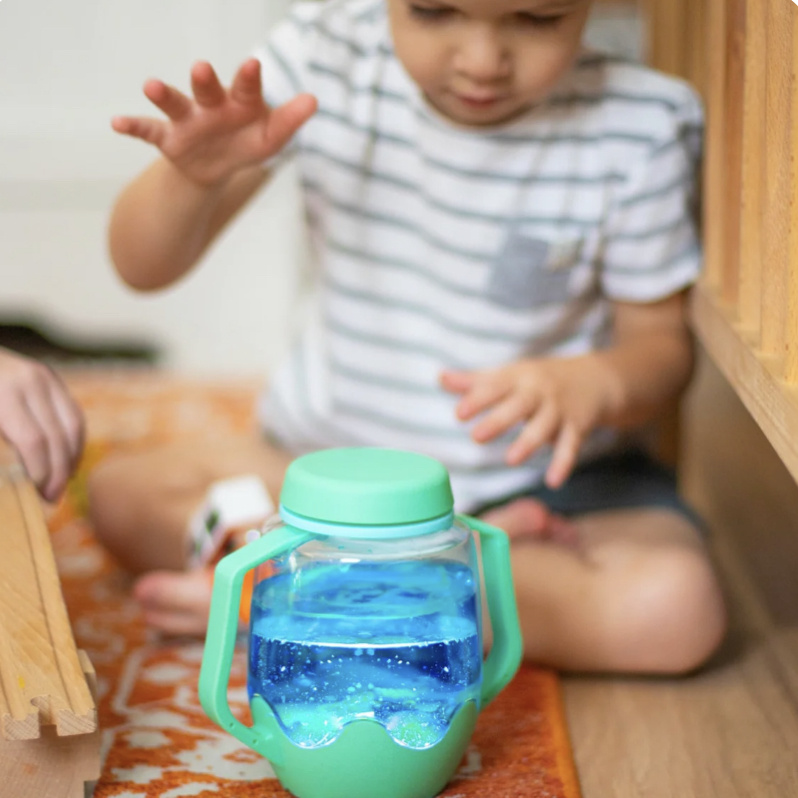 Glo Pals Sensory play jar  Glo Pals - Purple