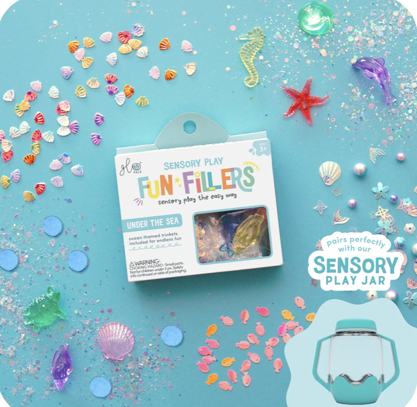 Glo Pals Ensemble sensoriel fun fillers - under the sea