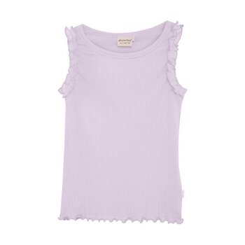 minymo T-shirt côtelé - Lilac