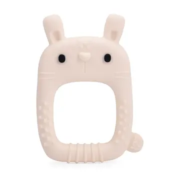 Loulou Lollipop Jouet de dentition en silicone - bunny