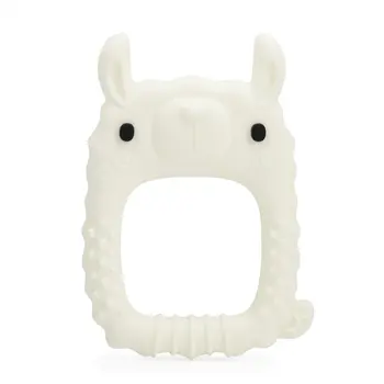 Loulou Lollipop Jouet de dentition en silicone - Llama