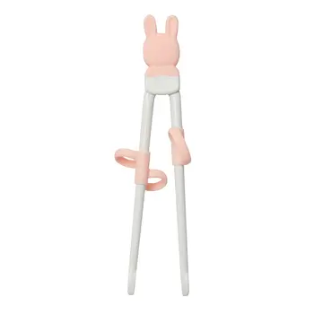 Loulou Lollipop Silicone learning chopsticks - bunny