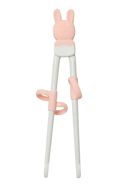 Loulou Lollipop Silicone learning chopsticks - bunny
