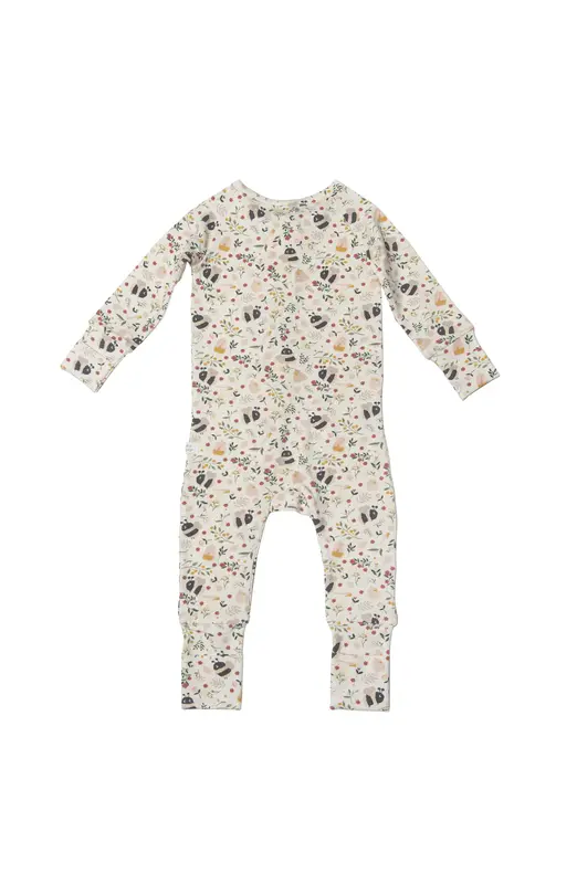 Loulou Lollipop Sleeper with foldable feet - Bumble bees