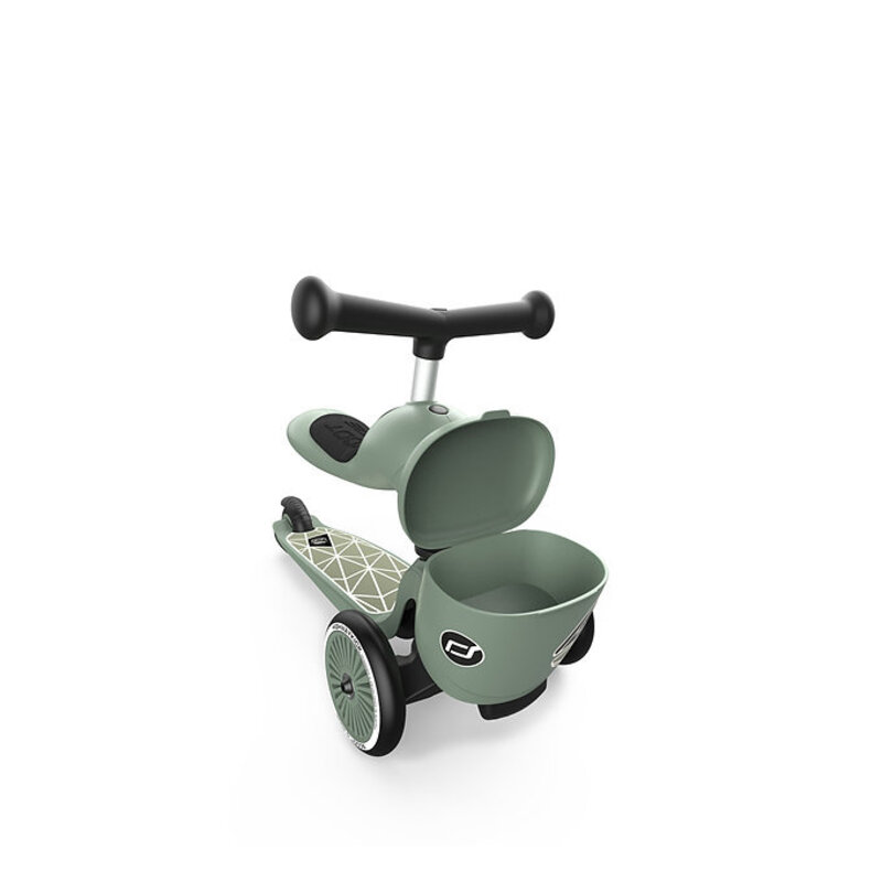 Scoot&Ride Trotinette 2 en 1 - Highwaykick 1 Lifestyle - Green lines