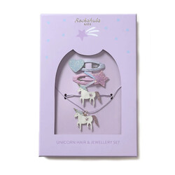 Rockahula Ensemble de bijoux et d’accessoires pour cheveux - Licorne