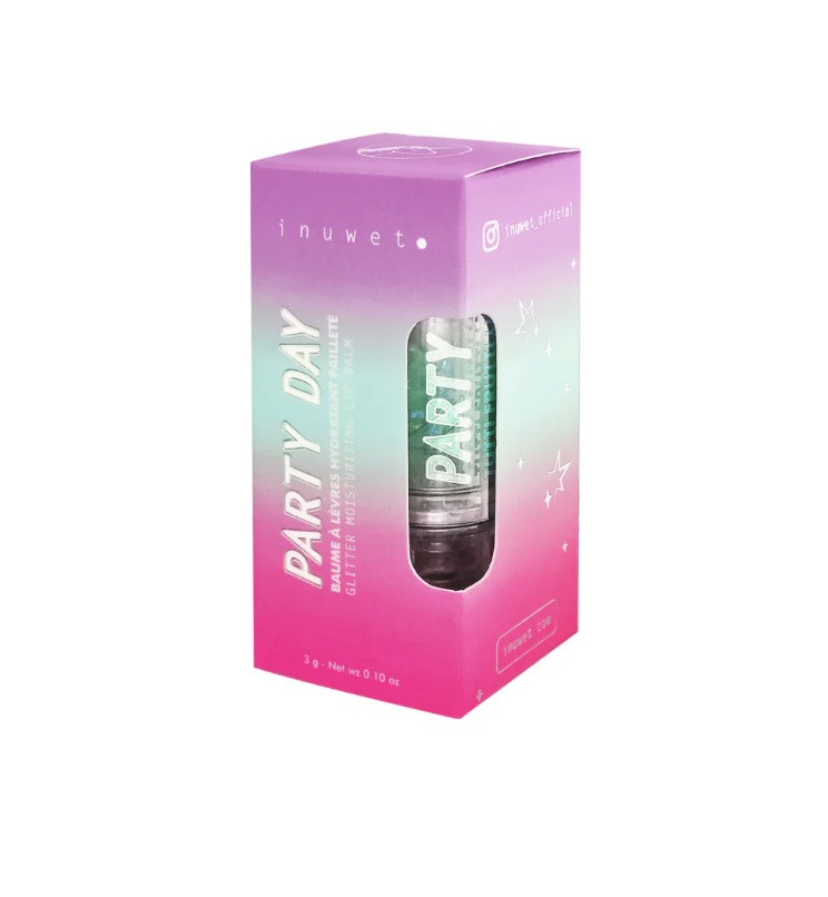 Inuwet Canada Glitter lip balm - Party Day
