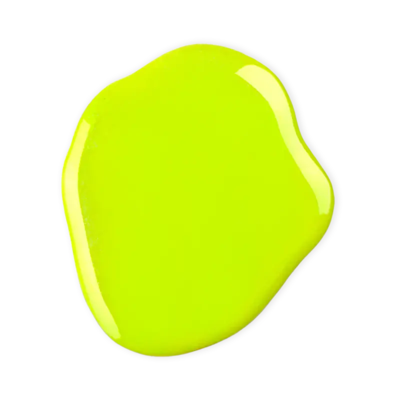 Inuwet Canada Neon yellow scented nail polish - Pineapple