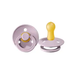 Bibs Ensemble de 2 suces 0-6 mois - Dusky Lilac