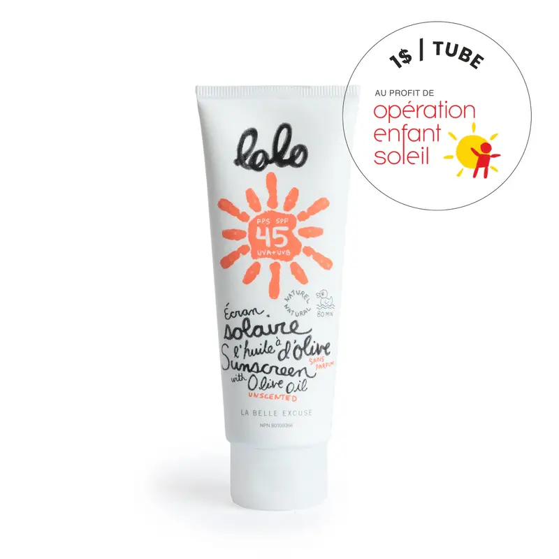 Lolo Fragrance Free Olive Oil Sunscreen