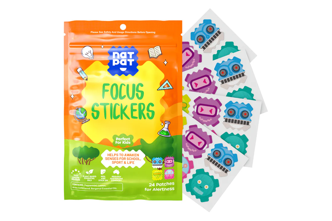 The Natural Patch co. Focus Enhancing stickers