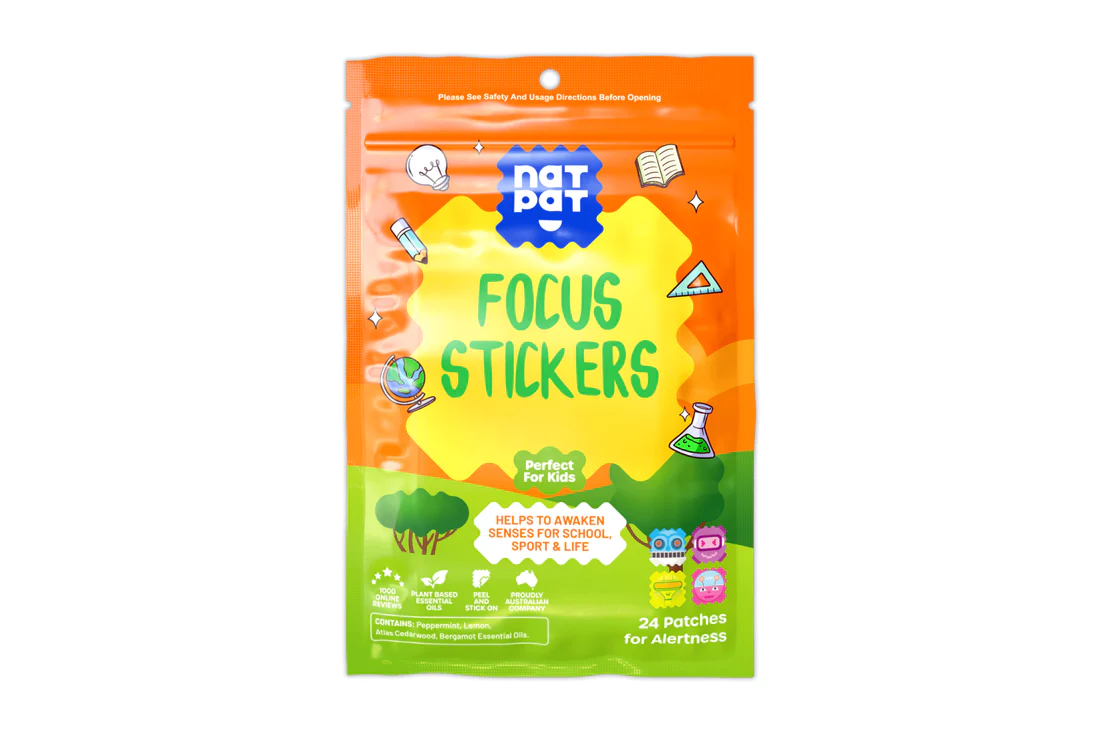 The Natural Patch co. Focus Enhancing stickers